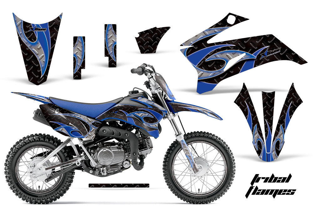 Yamaha TTR110 2011 Graphics Kit TF BLB NPs